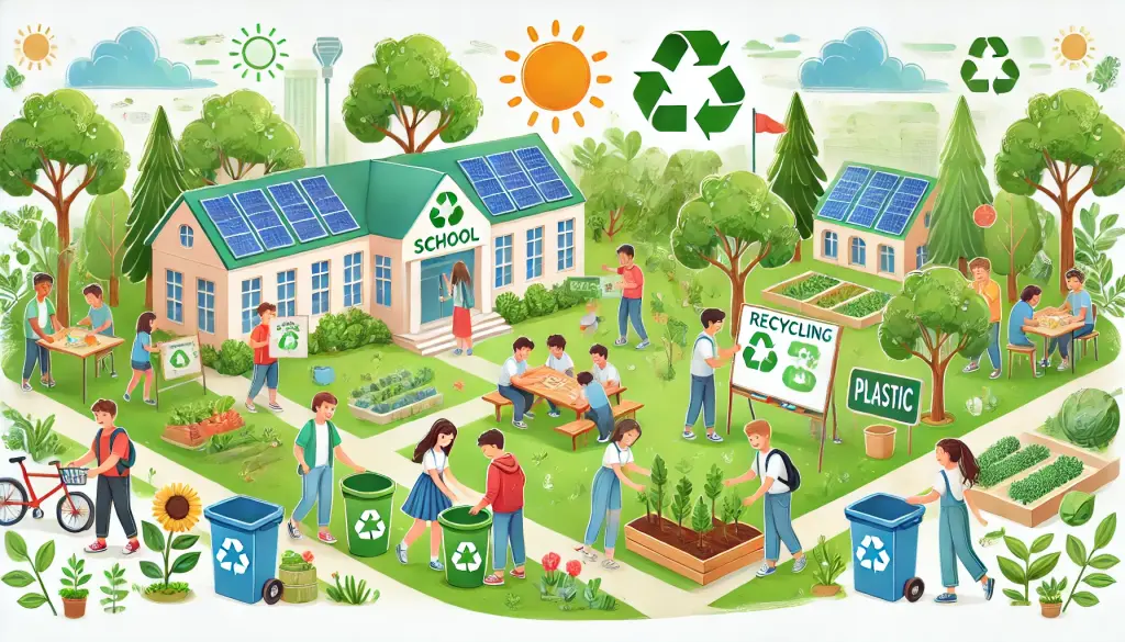 Pentingnya Gerakan Hijau di Sekolah: Membentuk Generasi Peduli Lingkungan Sejak Dini