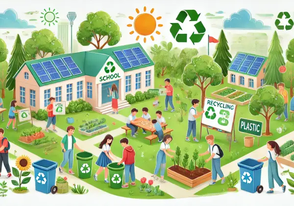 Pentingnya Gerakan Hijau di Sekolah: Membentuk Generasi Peduli Lingkungan Sejak Dini