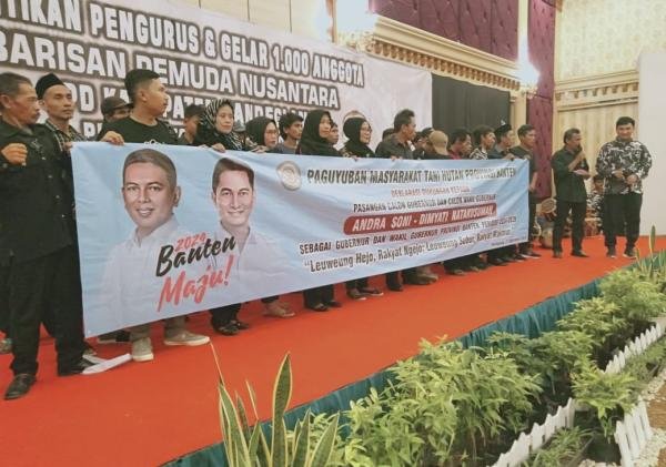 PMTH Banten Deklarasikan Dukungan untuk Andra Soni dan Dimyati Natakusumah dalam Pilgub Banten 2024