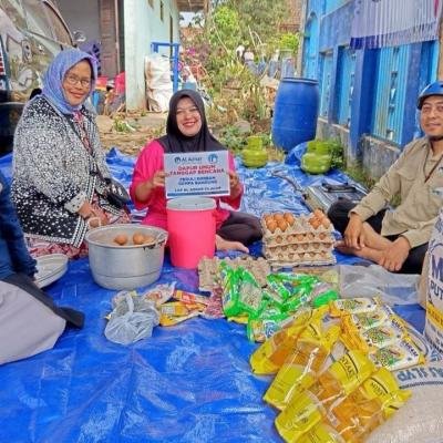 LAZ Al Azhar Tanggap Bencana, Dirikan Dapur Umum dan Posko Bantuan untuk Korban Gempa di Kabupaten Bandung
