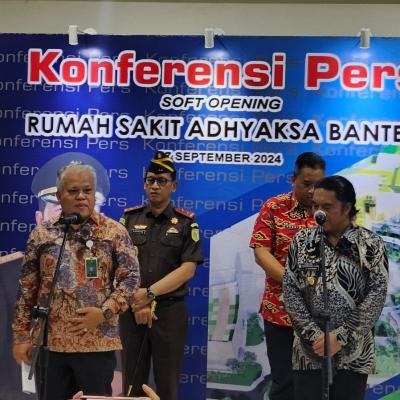 Jaksa Agung RI Resmikan Soft Opening Rumah Sakit Adhyaksa Banten