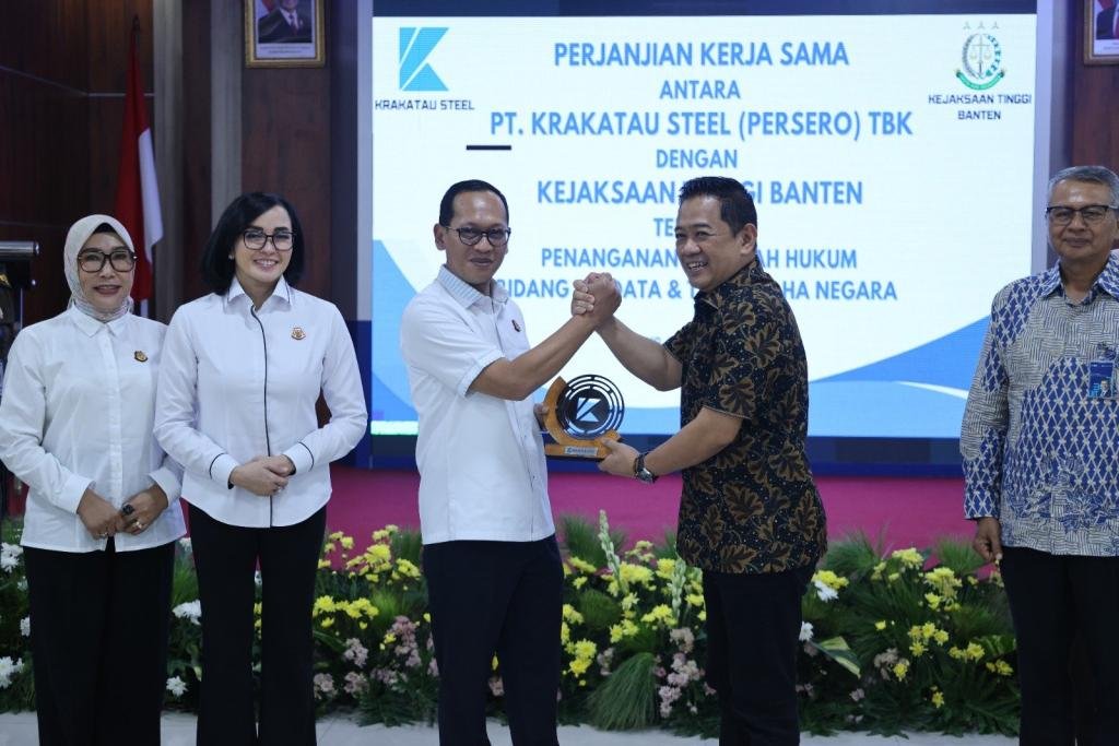 Perkuat Good Corporate Governance, Krakatau Steel Gandeng Kejati Banten