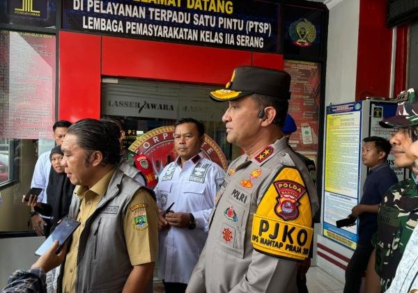 546 Warga Binaan Lapas Kelas IIA Serang Antusias Ikuti Pilkada Serentak 2024