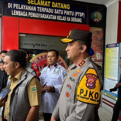 546 Warga Binaan Lapas Kelas IIA Serang Antusias Ikuti Pilkada Serentak 2024