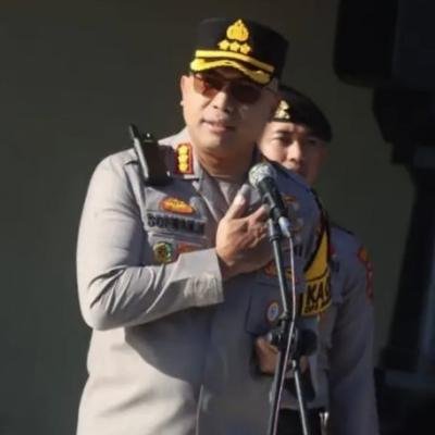 Kapolresta Serkot Imbau Warga Bijak Tunggu Hasil Resmi KPU