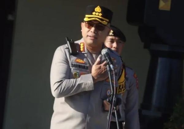 Kapolresta Serkot Imbau Warga Bijak Tunggu Hasil Resmi KPU