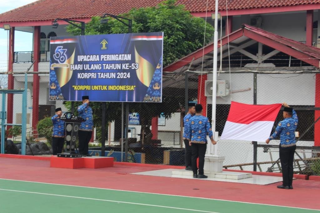 Lapas Kelas IIA Serang Gelar Upacara HUT Ke-53 KORPRI, Dukung Asta Cita Presiden