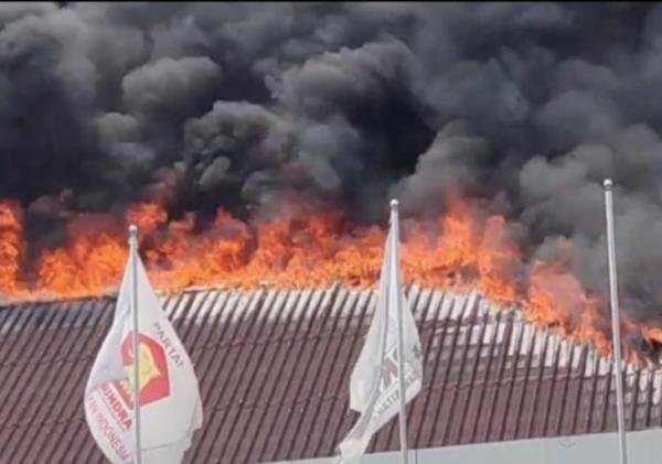 Kantor KPU Morowali Terbakar, Polisi Pastikan Logistik Pilkada Aman