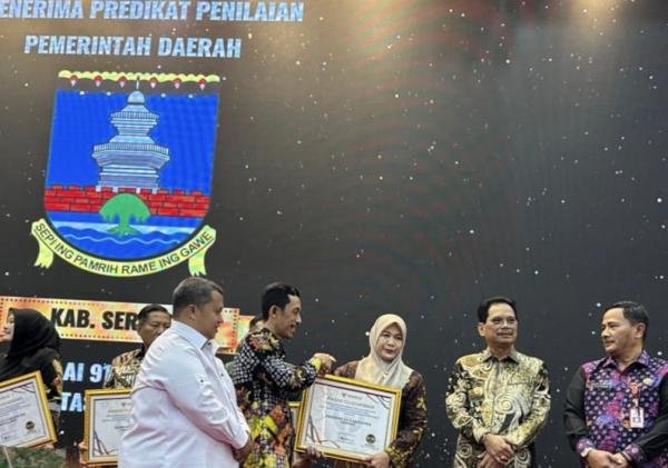 Pemkab Serang Raih Penghargaan Kepatuhan Pelayanan Publik 2024 dari Ombudsman RI