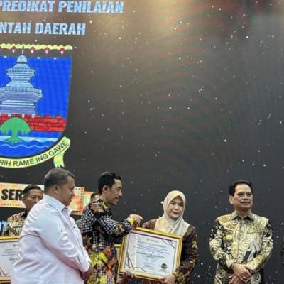 Pemkab Serang Raih Penghargaan Kepatuhan Pelayanan Publik 2024 dari Ombudsman RI