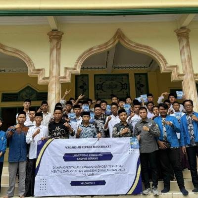 Fakultas Ilmu Hukum Universitas Pamulang PSDKU Serang Gelar PKM Bertema Bahaya Narkoba di Kalangan Pelajar