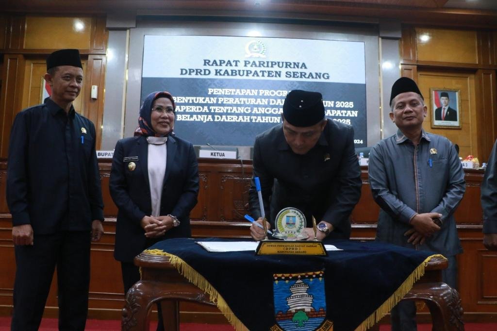 Pemerintah Kabupaten Serang Terbitkan 9 Perda Baru Sepanjang Tahun 2024