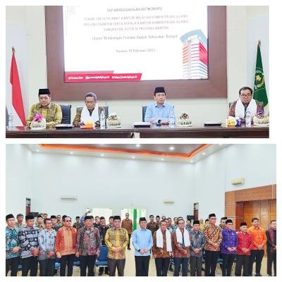 Kakanwil Kemenag Banten Siap Ciptakan Budaya Antikorupsi dalam Lanjutan Safari Keagamaan KPK