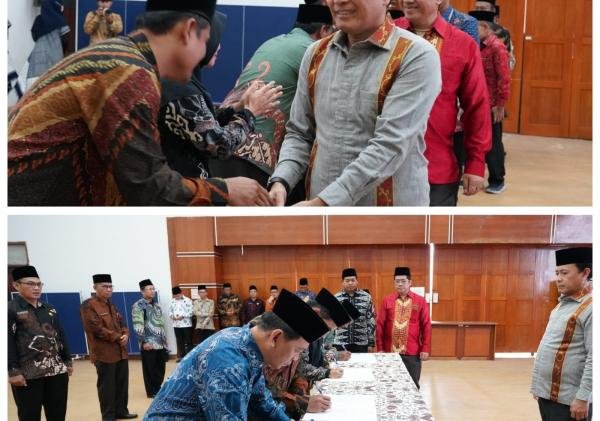 Kakanwil Kemenag Banten Lantik Kepala Madrasah
