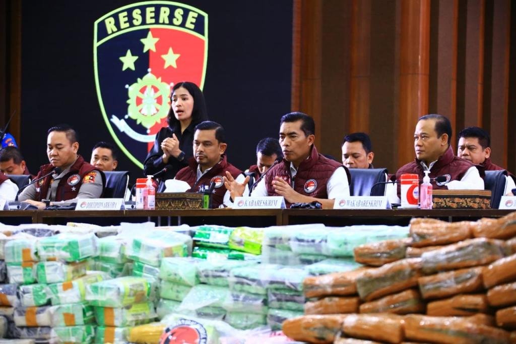 Bareskrim Polri Bongkar Ribuan Kasus Narkoba, Tangkap 9.586 Tersangka dalam Dua Bulan