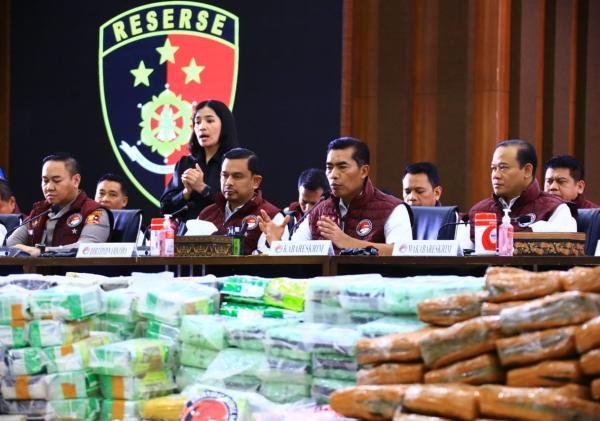Bareskrim Polri Bongkar Ribuan Kasus Narkoba, Tangkap 9.586 Tersangka dalam Dua Bulan