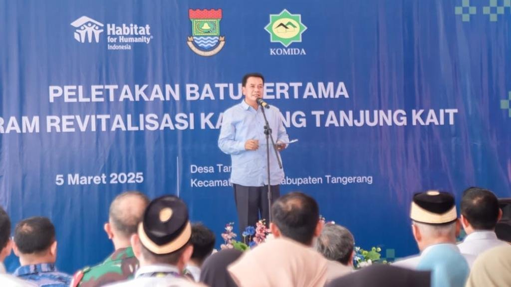 Bupati Tangerang Resmikan Pembangunan Permukiman Nelayan di Tanjung Anom