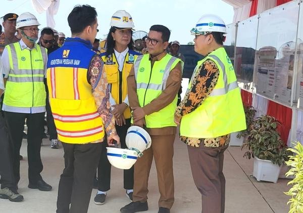 Wapres Gibran Tinjau Proyek Tol Serang - Panimbang, Diharapkan Jadi Pendorong Ekonomi Banten