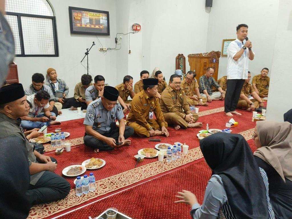 Rutan Kelas IIB Serang dan Pemkab Serang Gelar Buka Puasa Bersama di Masjid Rutan