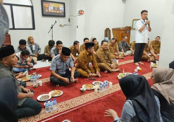 Rutan Kelas IIB Serang dan Pemkab Serang Gelar Buka Puasa Bersama di Masjid Rutan