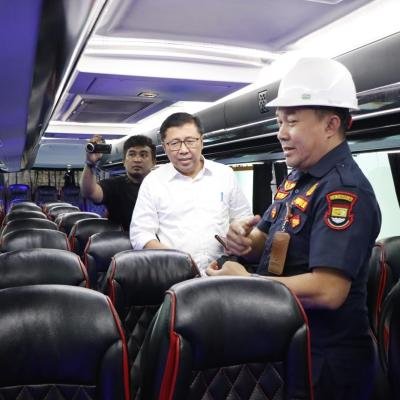 Dishub Kabupaten Tangerang Gelar Ramp Check untuk Armada Mudik Gratis 2025