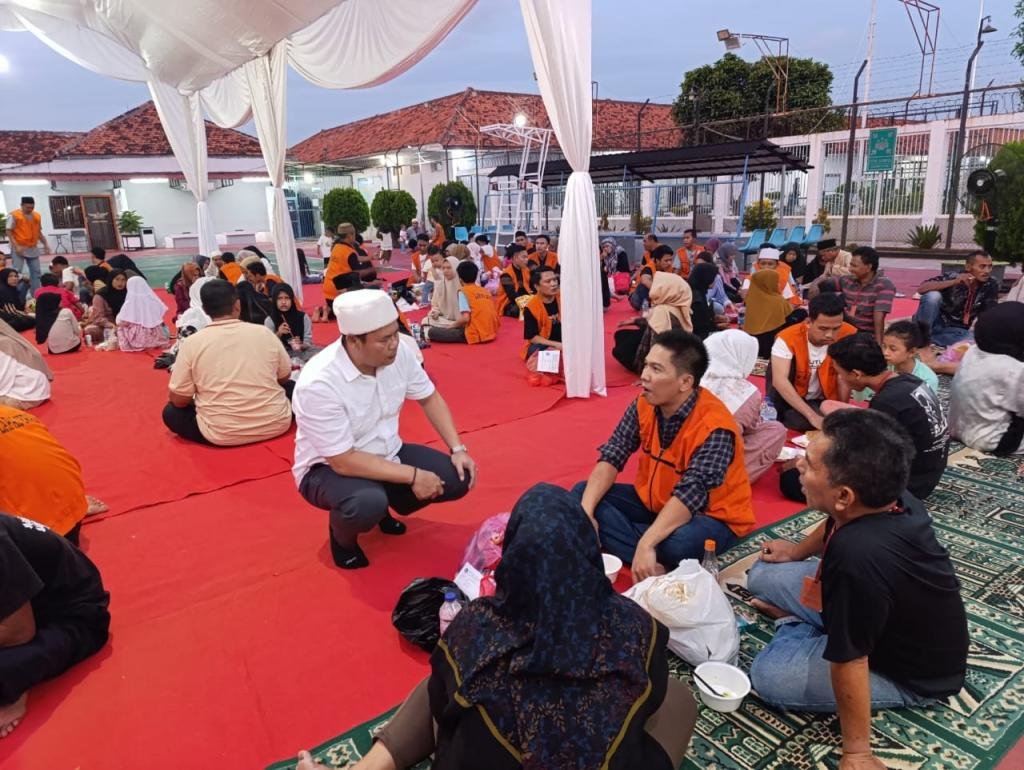 Indahnya Kebersamaan, Lapas Serang Gelar Buka Puasa Bersama Keluarga dan Warga Binaan
