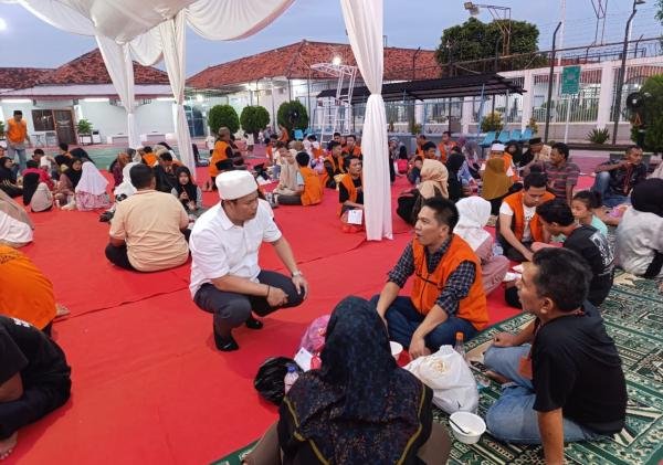 Indahnya Kebersamaan, Lapas Serang Gelar Buka Puasa Bersama Keluarga dan Warga Binaan