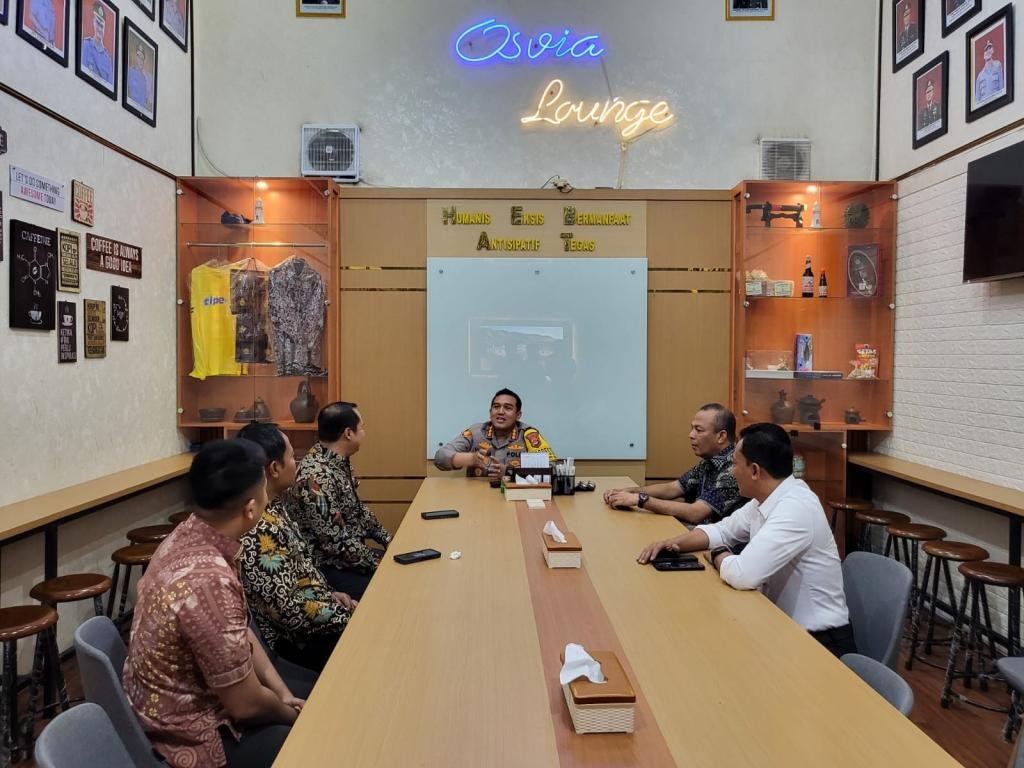 Perkuat Sinergitas, Kalapas Serang Lakukan Koordinasi ke Polresta Serang Kota