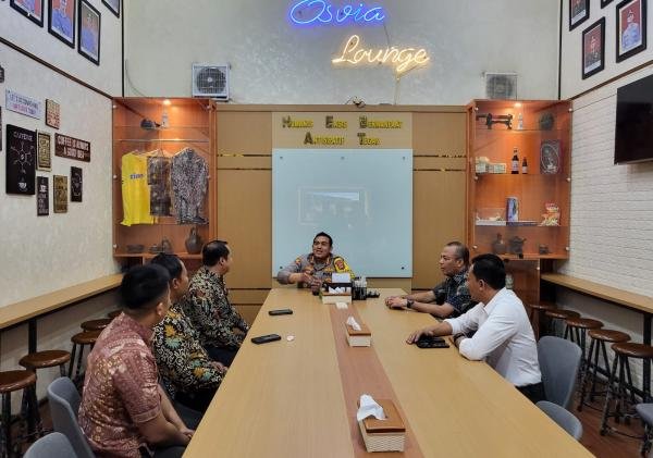 Perkuat Sinergitas, Kalapas Serang Lakukan Koordinasi ke Polresta Serang Kota