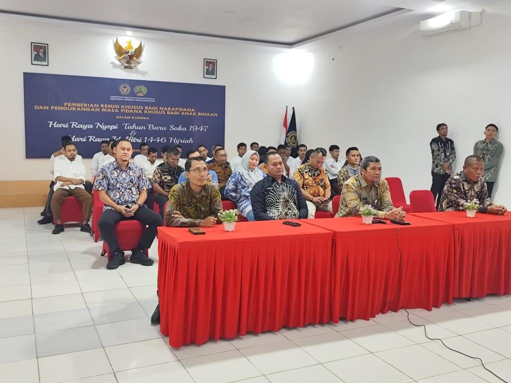 567 Warga Binaan Lapas Serang Terima Remisi Khusus Idul Fitri 1446 H