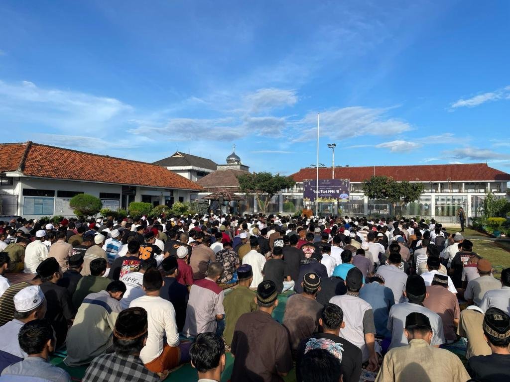 Begini Suasana Lebaran di Balik Jeruji: Penuh Khidmat dan Harapan di Lapas Serang