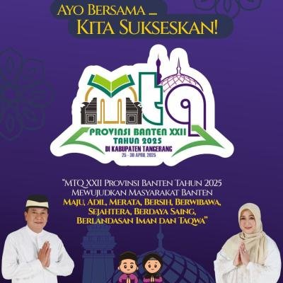 Bupati dan Wakil Bupati Tangerang Ajak Sukseskan MTQ XXII Provinsi Banten Tahun 2025