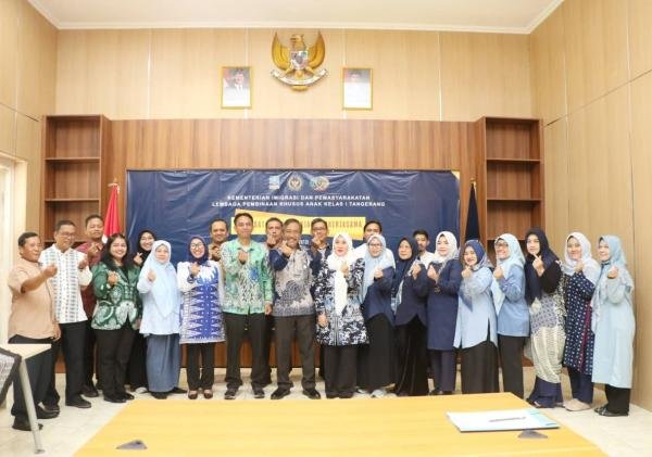 Disdukcapil Serang dan LPKA Tangerang Jalin Kerja Sama Penuhi Hak Adminduk Anak Binaan