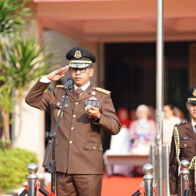Kejati Banten Gelar Upacara Peringatan Hari Lahir Kejaksaan ke-80