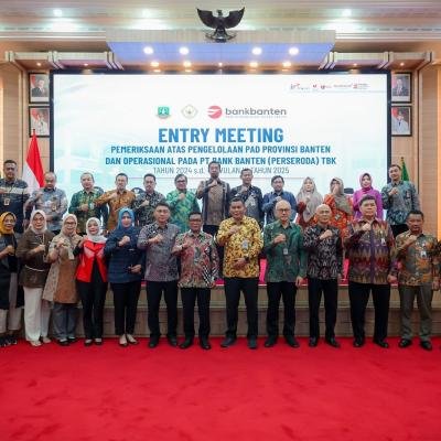 Gubernur Banten Tekankan Pengelolaan Anggaran Berbasis Kinerja dalam Entry Meeting BPK