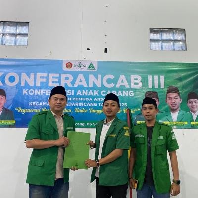 Endang Darmawan Terpilih sebagai Ketua PAC GP Ansor Padarincang