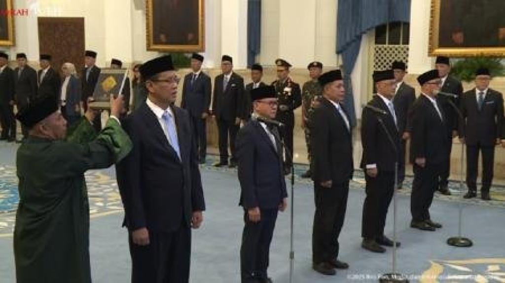 Mukhtarudin Dilantik, Lima Kementerian Tersentuh Reshuffle Kabinet Prabowo