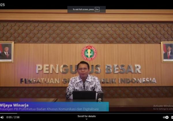 PB PGRI Tegas: Tidak Membela Oknum Guru yang Melanggar Kode Etik