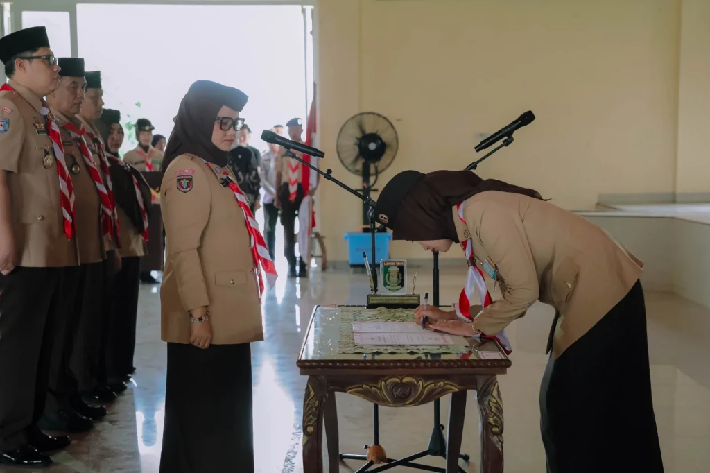 Wagub  Jihan Nurlela Dorong Penguatan Karakter dan Kepemimpinan Generasi Muda melalui Pramuka