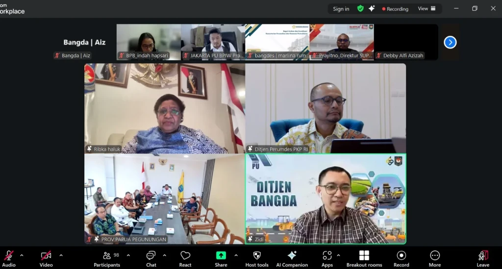 Rakor Dipimpin Wamendagri Ribka Haluk, Pembangunan KPP Papua Pegunungan Didorong Sesuai Timeline 2028