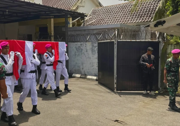 Wujud Penghargaan atas Pengabdian Prajurit, Pemprov Lampung Hadiri Prosesi Pemakaman Militer