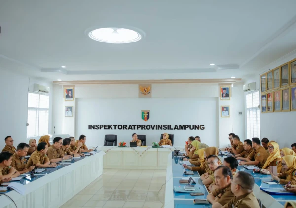 Pemprov Lampung Evaluasi Capaian MCSP 2025, Bidik Hasil Lebih Optimal Tahun 2026