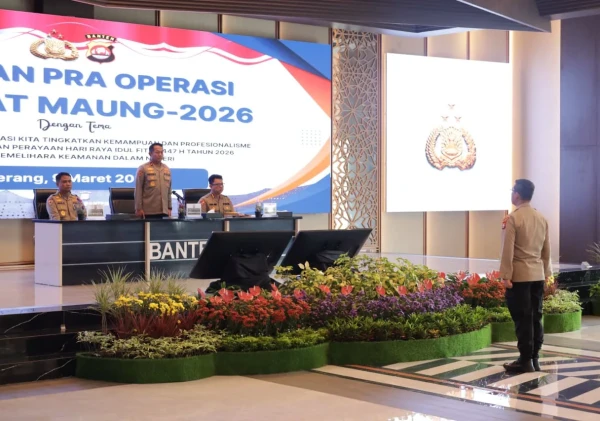 Polda Banten Siapkan Operasi Ketupat Maung 2026