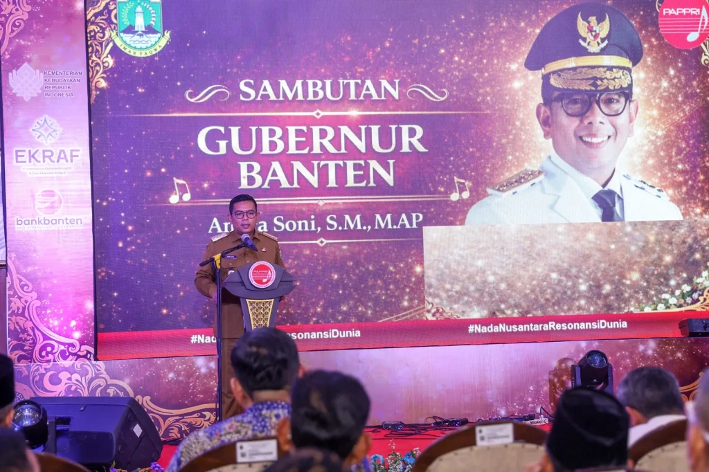 Gubernur Andra Soni Apresiasi Peran PAPPRI dalam Mewadahi Musisi dan Pencipta Lagu