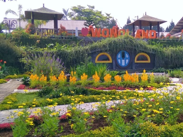 Wono land surga keluarga di tengah keindahan alam, primadona wisata di Wonosobo. ( Foto : Sumber WisataHits)