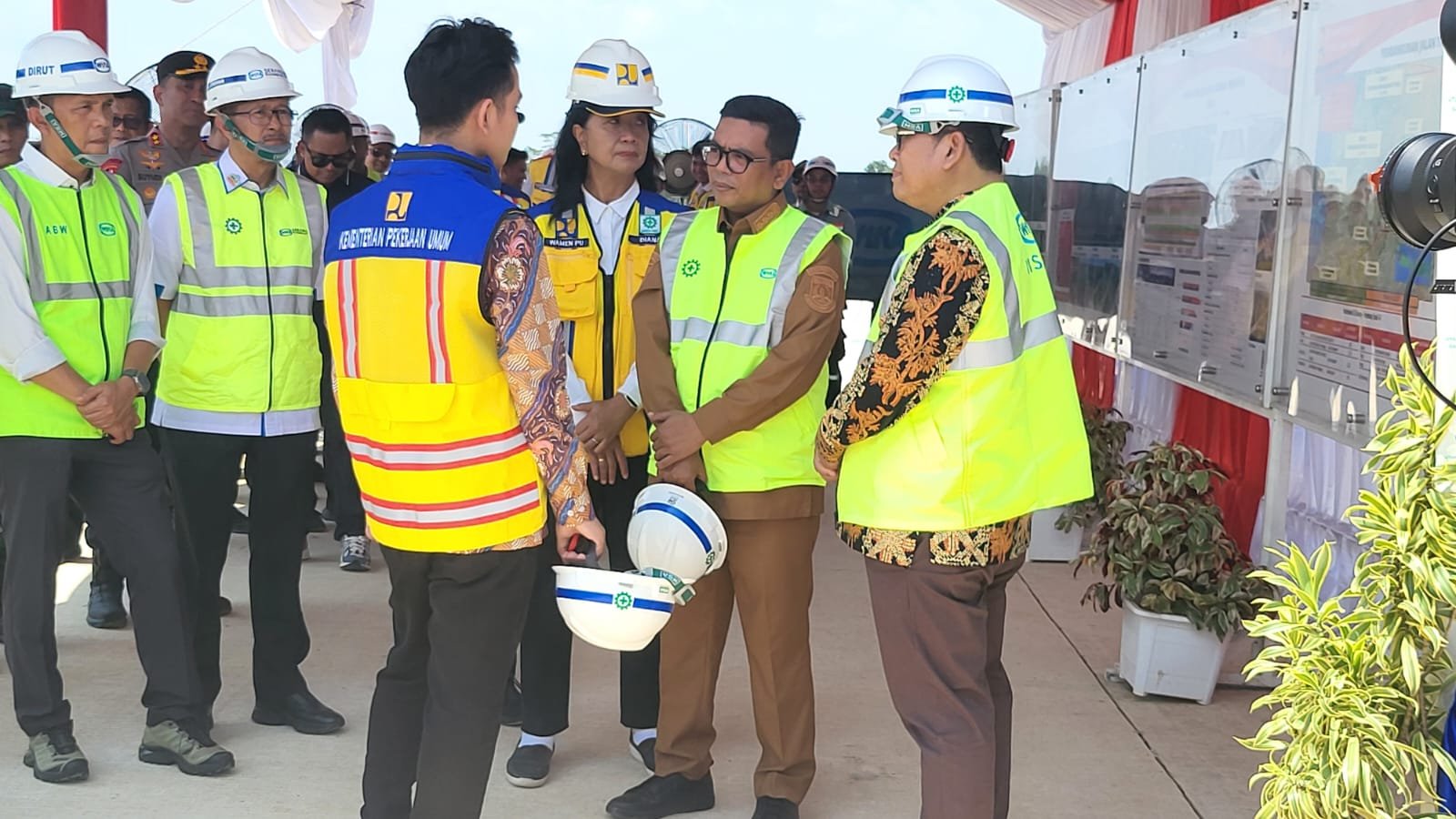 Wapres Gibran Tinjau Proyek Tol Serang – Panimbang, Diharapkan Jadi Pendorong Ekonomi Banten