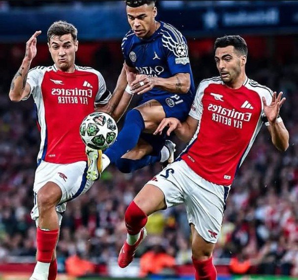 PSG Unggul Tipis atas Arsenal di Leg Pertama Semifinal Liga Champions