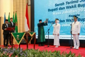 Ratu Rachmatuzakiyah – M. Najib Hamas Resmi Dilantik Sebagai Bupati dan Wakil Bupati Serang 2025–2030